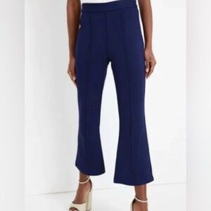 NWT Tuckernuck Atlantic-Pacific Penny Kick Flare Pants Navy Blue Pointe Size M